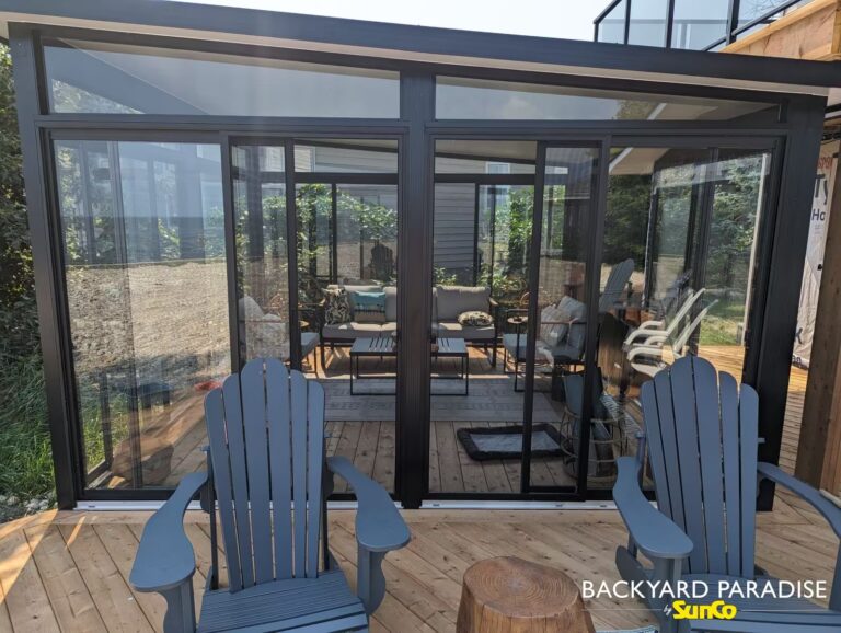 black free standing 3 season lake house willow island gimli manitoba