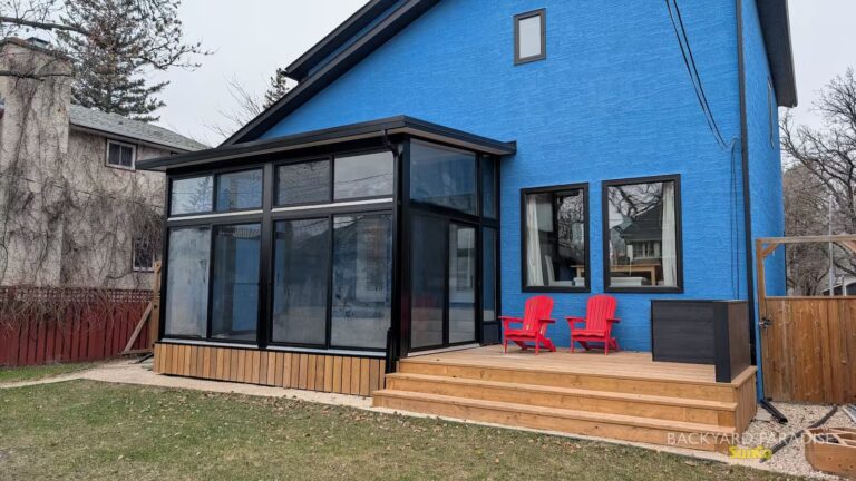 black studio sunroom riverview winnipeg