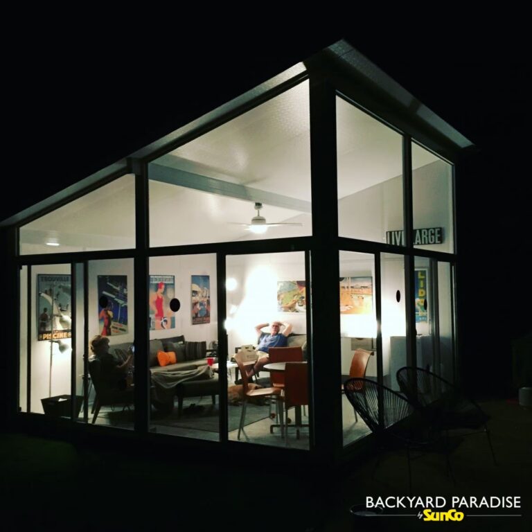 white free standing pool house westwood winnipeg1